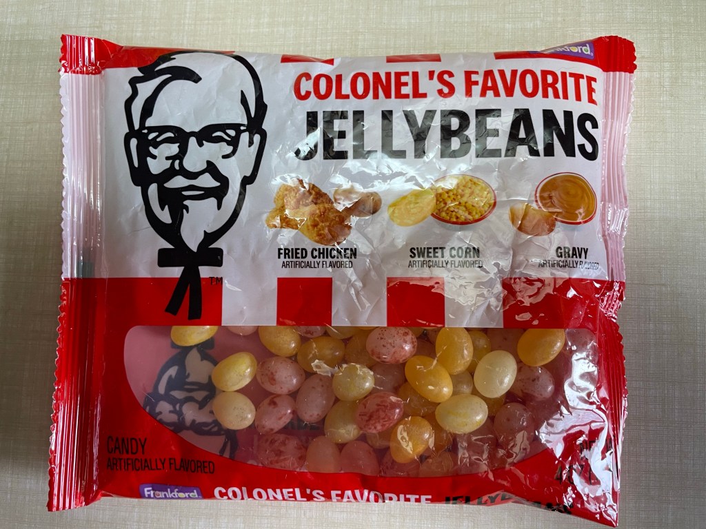 A bag of Colonel’s Favourite Jellybeans